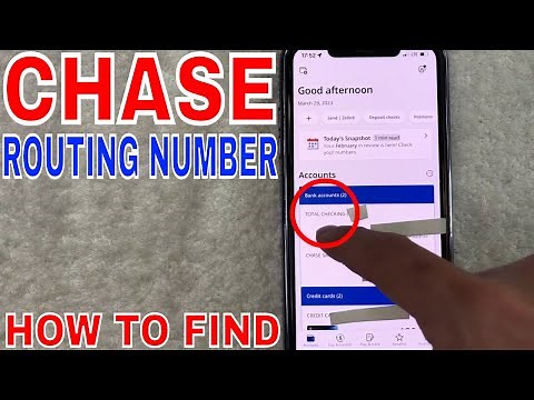✅ How To Find Chase Bank Routing Number 🔴