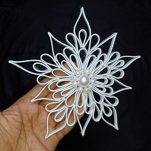 135K views · 8.3K reactions | Today, I am Sharing 3D Paper Snowflakes Making for Christmas ❄️ EVA/Glitter Foam Snowflake ❄️ DIY Snowflakes... | SmirchS | Facebook