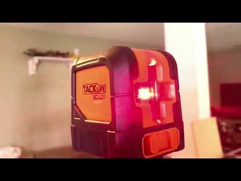 Tacklife SC-L01 - 50 Feet Laser Level Self-Leveling Horizontal and Vertical Cross-Line Laser