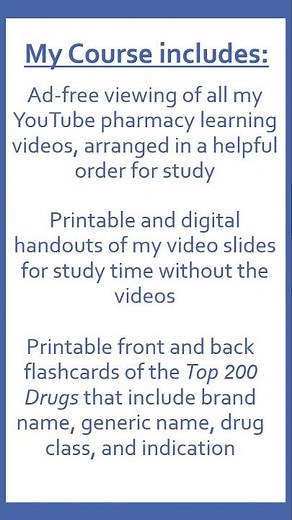 Amanda PharmD's PTCB Pharmacy Technician Certification Exam Prep Course w/ handouts Now Available!