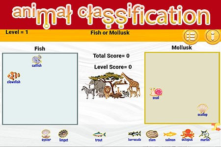 Animal Classification - Free Addicting Game ★★★★★
