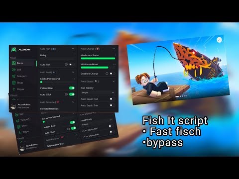 Fish it script | dupe • auto fast fisch • Auto sell