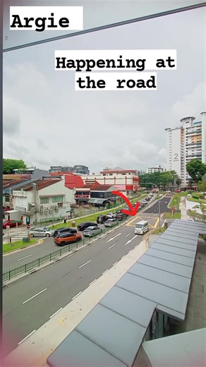 8.3K views · 103 reactions | Passing by the bridge,I saw long line of cars stuck in traffic,while one motorcycle zoomed past so fast and two cars just came out from the carpark,busy road vibes! #citytraffic #traffic #bridgeview #OnTheGo #SingaporeScenes #motorcycle #cars #longqueue #singapore #highlightseveryone #road #followersreels | Argie Mae Sumbang Castro | Facebook