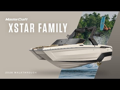 2026 MasterCraft XStar Family | Walkthrough
