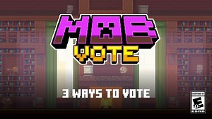 Where can you participate in this year's Mob Vote? ◾ In-game Bedrock server ◾ The Minecraft launcher ◾ Minecraft.net Check out how you can vote beginning this Friday at noon EDT! #MinecraftLive | Minecraft