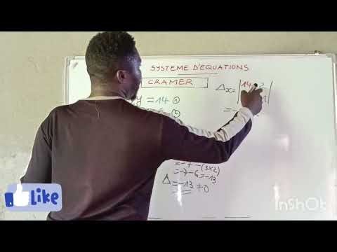 Cramer's method, system of two equations with two unknowns, indiamaroo movies