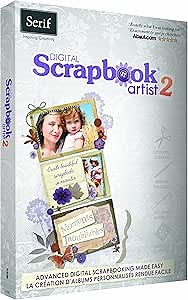 Serif Digital Scrapbook Artist 2 - English/French (bilingual software)