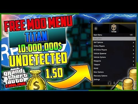 GTA 5 Online PC 1.50 | Titan Mod Menu | Free Download + Tutorial (UNDETECTED)