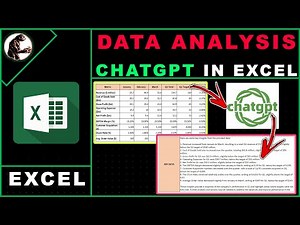 Excel with AI and ChatGpt Tutorial