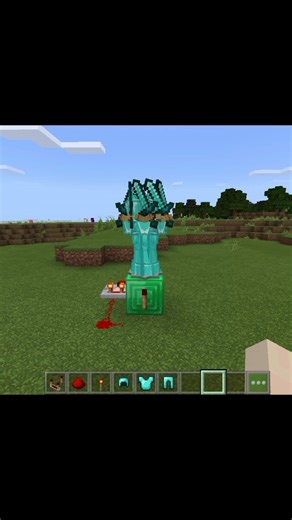 Minecraft Dancing Armor Stand 💀#minecraft #viral #hack