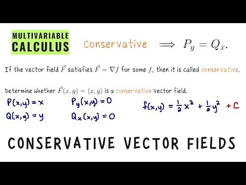Conservative Vector Fields, Multivariable Calculus
