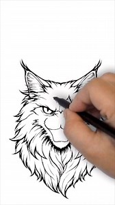 172K views · 1.7K reactions | How to draw a maine coon cat #howto #draw #drawing #sketch #mainecoon | Mr. Imaginative | Facebook