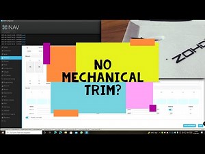 Servo Trim in INAV without mechanical adjustment? Yes that's possible!