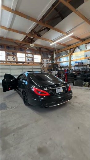 Muffler and resonator delete CLS 550 #mercedes