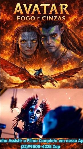 FILME : Avatar fogo e cinzas / Nosso app Filme completo (22) 99805-4228 zap