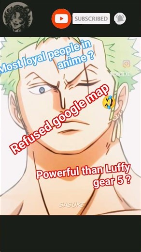 is that zoro ? so cute 🥰 #anime