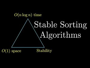 Stable vs Unstable Sorting Algorithms
