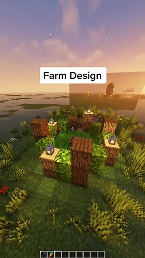 Minecraft Farm Design Tutorial