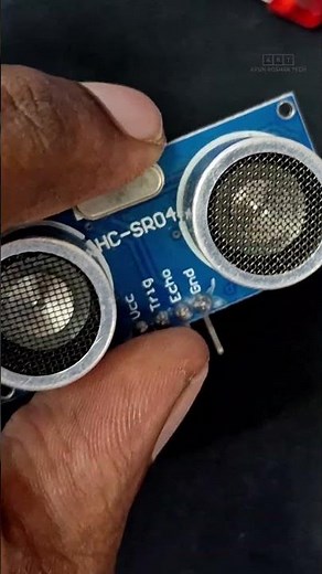 Ultrasonic Sensor Explained in 60 Seconds! 🔊 | Arduino Basics #arduino #shorts #ultrasonicsensor