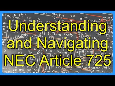 Understanding and Navigating NEC Article 725