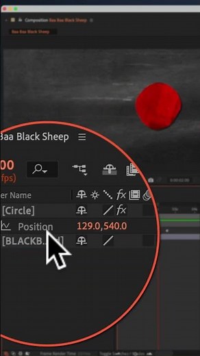 Loop Out “Cycle” Expression After Effects