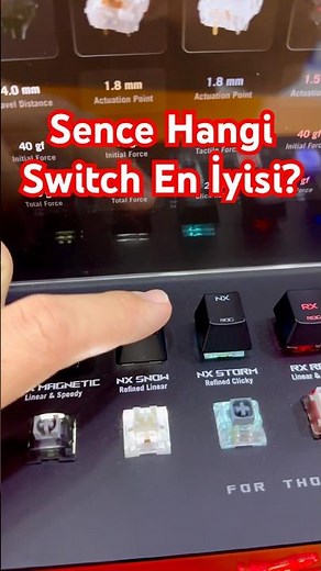 🎮 Klavye Switchleri Karşılaştırması – Hangisi En İyisi ? 🔥