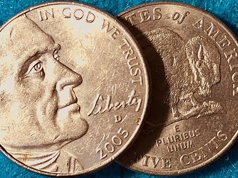 2005 D Buffalo Nickel - Known Speared Buffalo Error