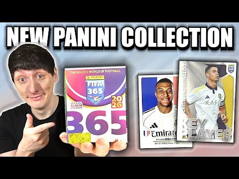 NEW Panini 2026 Sticker Collection | FIFA 365 Sticker Box Opening | Full 36 Pack Box Opening