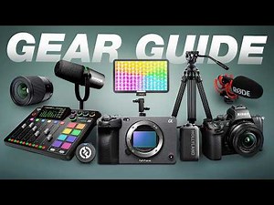 The Ultimate 2025 YouTube Gear Guide! (Everything Beginners Need to Know)