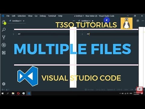 How to Split Editor Vertically in Visual Studio Code