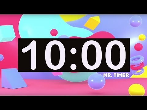 Timer for Kids 10 Minutes! Timer with Music for Classroom, Children! Instrumental Music for Kids!