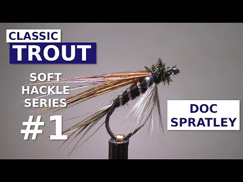 Fly Tying a Doc Spratley - Classic American Soft Hackle Wet Fly