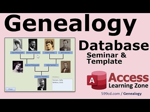 Microsoft Access Genealogy Seminar, Part 1
