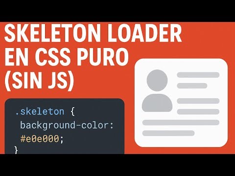 Build Skeleton Loaders with PURE CSS - No JavaScript Needed!
