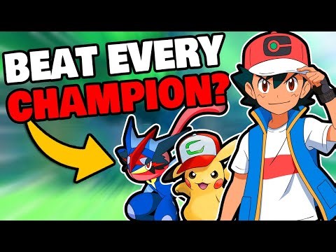 Can Ash Beat Every Pokemon Champion?