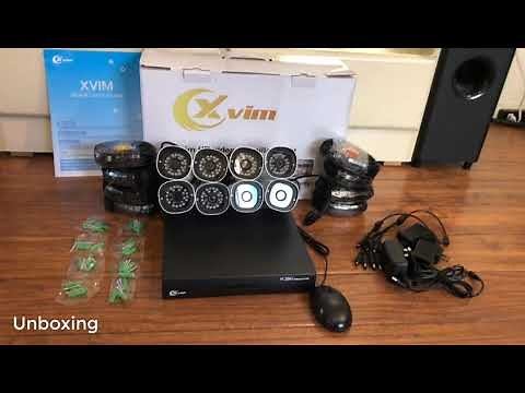 XVIM Security Camera System Review & Manual | XVIM 8 Channel 1080P Home Security Camera System Setup