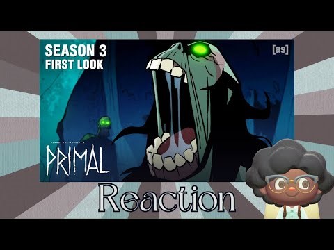 Genndy Tartakovsky's Primal | SEASON 3 FIRST LOOK | adult swim - Reaction