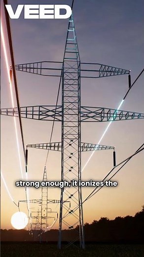 Buzzing Sound of Power Lines Caused by Corona Discharge.