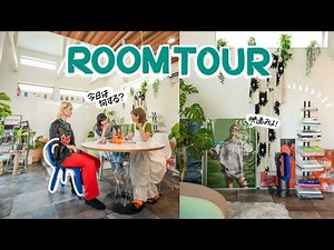 【Japanese room tour】Share house! Scandinavian furniture｜Living with 3 people｜movies and fashion｜3LDK
