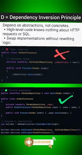 Solid Principles - Dependency Inversion Principle | .Net | #solidprinciples #skdotnetcodingconcept