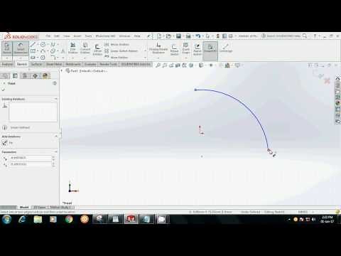 Measure Arc Angle in SolidWorks