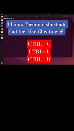 Linux shortcuts you must know | stop using mouse #linux #ubuntu #coding #tutorial #trending #shorts