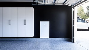 Tesla futuristic wireless inductive home charger for EVs