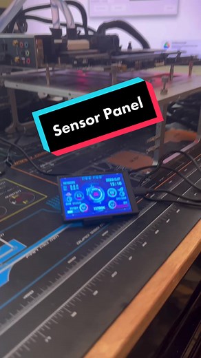 PC Sensor Panel! #fyp #viral #techtok #pcgaming #pcbuilding