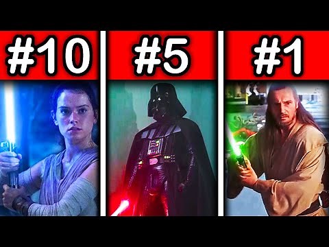 Top 10 BEST Lightsaber Duels In Star Wars
