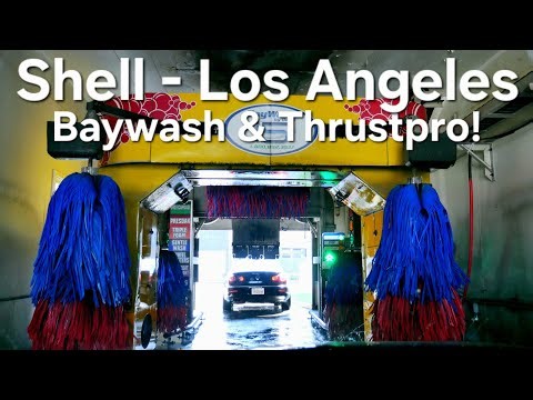 [RARE] Oasis Baywash i5 + Ryko Thrustpro I Dryer - Shell "Volcano Car Wash"