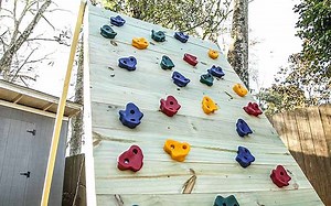 How to Build a Kids' Climbing Wall [VIDEO] | Today's Homeowner