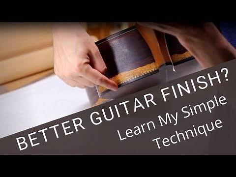 A Simple Guitar Finishing Trick For A Better Shellac Finish