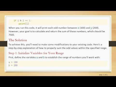 How to Sum Values in a Variable Using Python