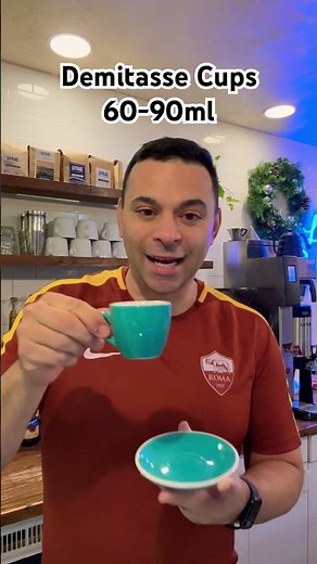 Why Espresso Cups are Called Demitasse Cups.